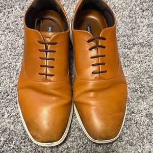 Men's Brown Leather Dress Shoes